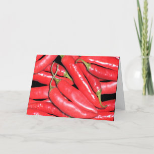 Chili-Maus-Matte Karte