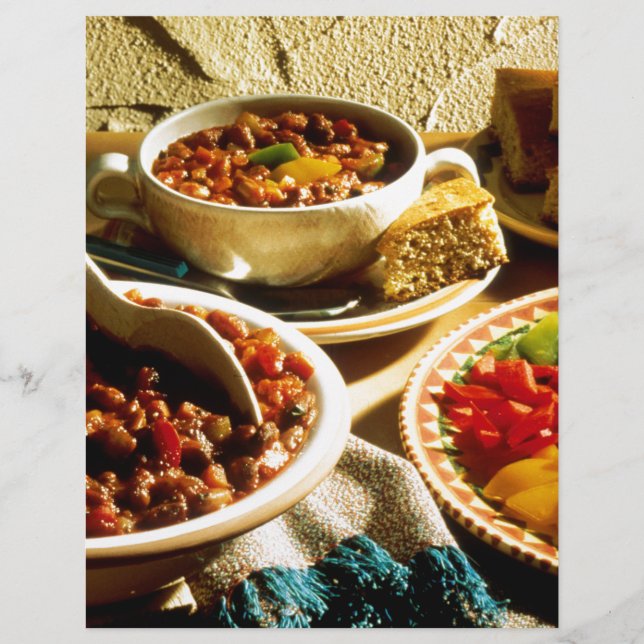 Chili mit Cornbread (Vorderseite)