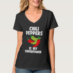 Chili Paprika Rot Heiße Scharfe Paprika Essen Mexi T-Shirt