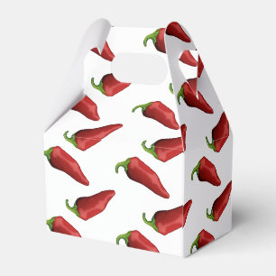 Chili-Paprikaschoten Geschenkschachtel
