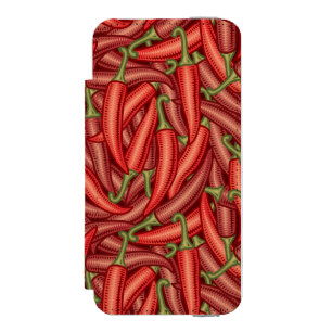 Chili-Paprikaschoten Incipio Watson™ iPhone 5 Geldbörsen Hülle