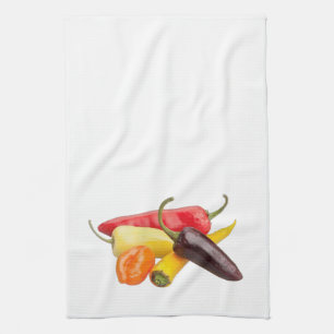 "Chili Paprikaschoten Küchentücher
