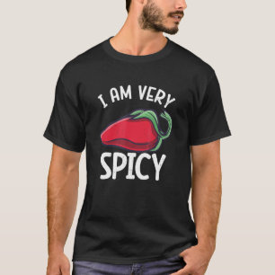 Chili Paprikaschoten Red Hot Spicy Pfeffer essen M T-Shirt