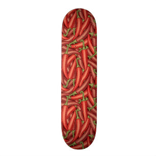 Chili-Paprikaschoten Skateboard