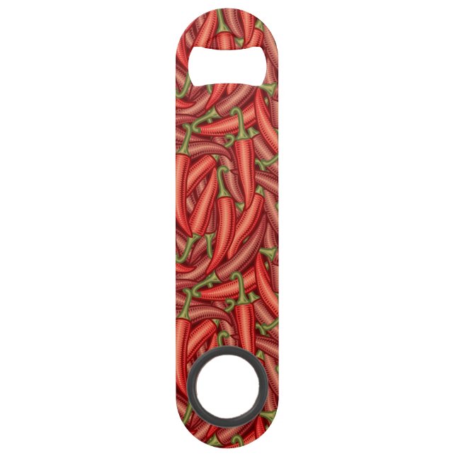 Chili-Paprikaschoten Speedflaschenöffner (Vorderseite)