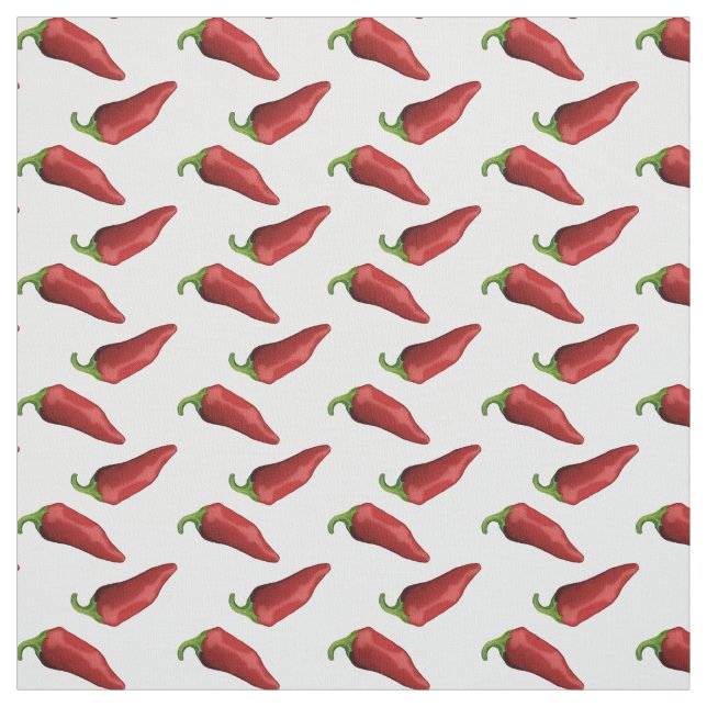 Chili-Paprikaschoten Stoff (Muster)