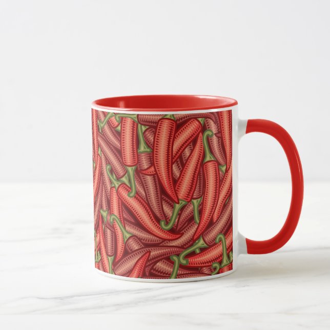 Chili-Paprikaschoten Tasse (Rechts)