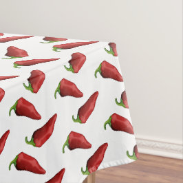 Chili-Paprikaschoten Tischdecke