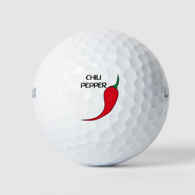 Chili Pepper Golfball (Vorderseite)