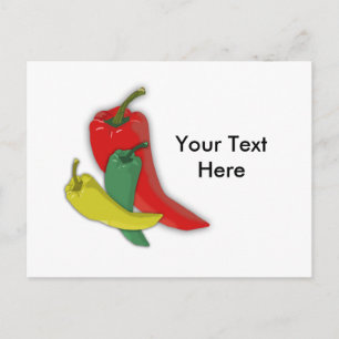 Chili Pepper Group Postkarte