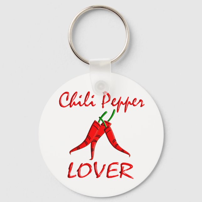 Chili Pepper Lover Schlüsselanhänger (Vorderseite)