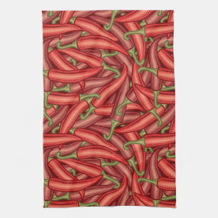 Chili Pepper Pattern Geschirrtuch