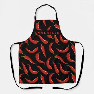 Chili Pepper Personalisieren der Schürze
