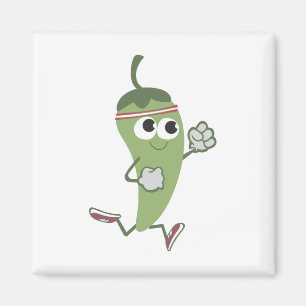 Chili Pepper Runner Magnet