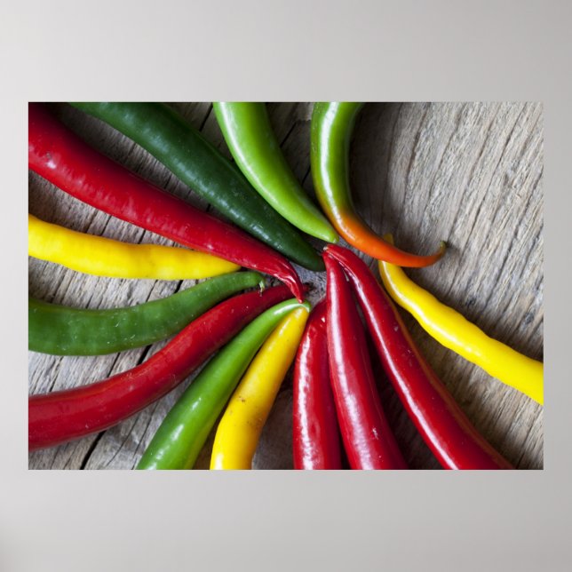 Chili Peppers Poster (Vorne)