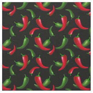 Chili-Pfeffer-Baumwollgewebe Stoff