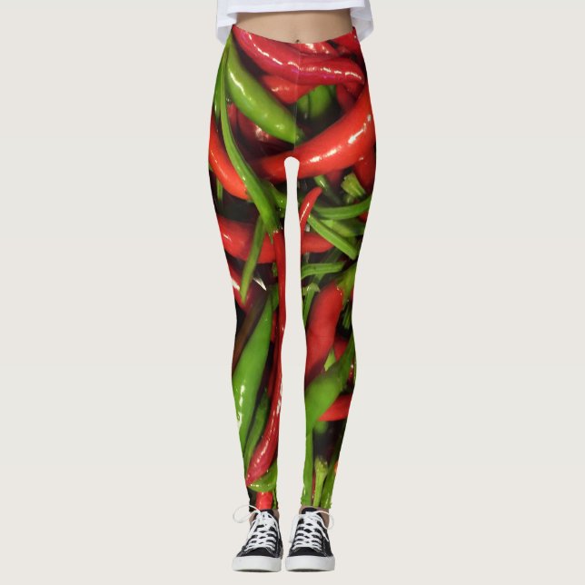 Chili Pfeffer Leggings (Vorderseite)