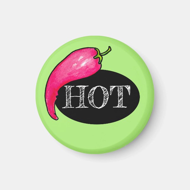 Chili Pfeffer Magnet (Vorne)