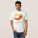 Chili-Pfeffer mit Flammen-Herzen T-Shirt (Vorne ganz)