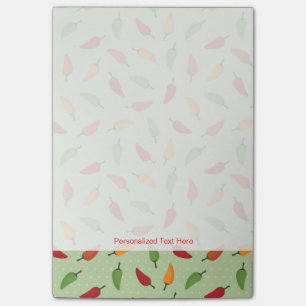 Chili-Pfeffer Post-it Klebezettel