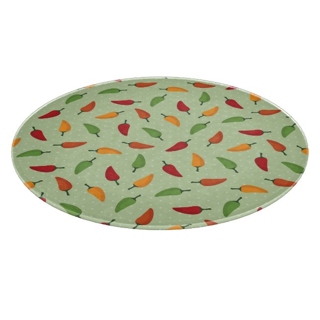 Chili-Pfeffer Schneidebrett (Ecke)