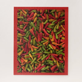Chili-Pfefferpuzzlespiel