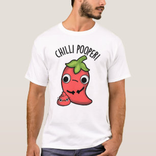 Chili Poooper Funny Pepper Puff T-Shirt