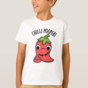 Chili Poooper Funny Pepper Puff T-Shirt