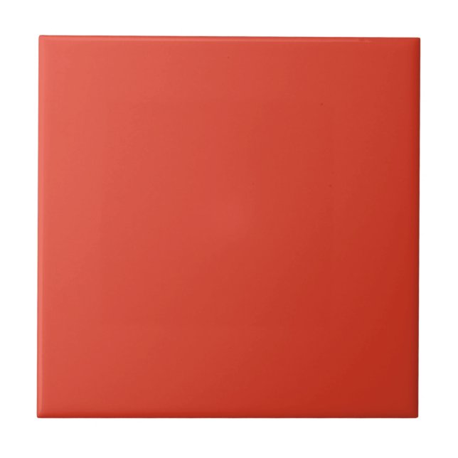 Chili Red Fliese (Vorderseite)
