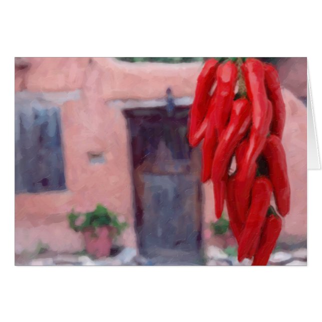 Chili Ristra (Vorderseite (Horizontal))