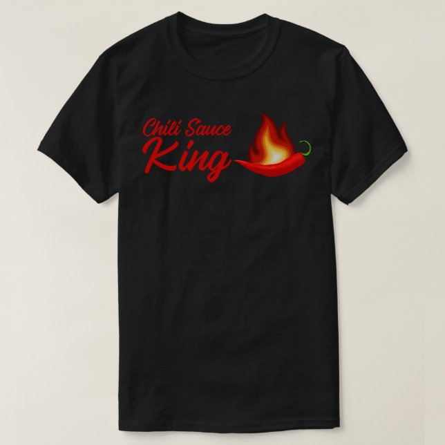 Chili-Sauce King T-Shirt (Design vorne)