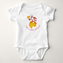 Chili und Kurkuma auf einem Baby-Bodysuit Baby Strampler
