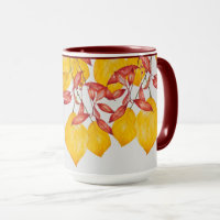 Chili und Turmerin auf einer Combo-Tasse (15 oz. )