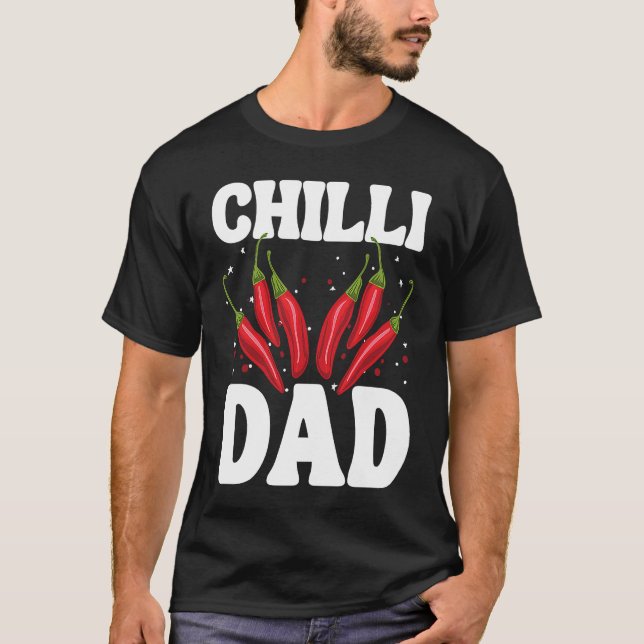 Chili Vater Gemüsegärtner 1 T-Shirt (Vorderseite)