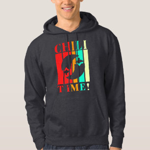 Chili-Zeitstreifen Hoodie