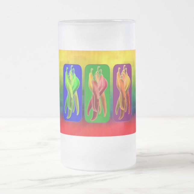 Chilies Mattiert Beer Tasse (Mittel)