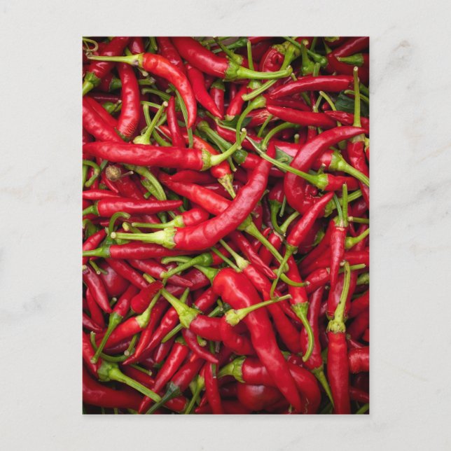 Chilies Postkarte (Vorderseite)