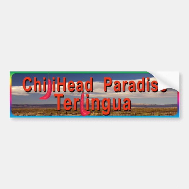 Chiliheads Terlingua Autoaufkleber (Vorne)