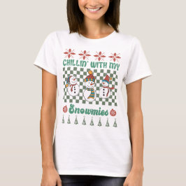 Chilin mit meinen Schneemassen - Winterwunderland T-Shirt