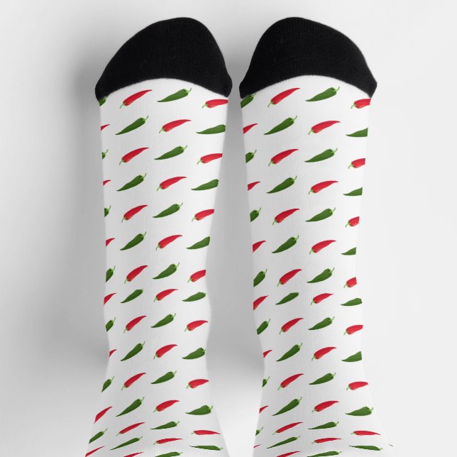 Chilipepers Socken (Oben)