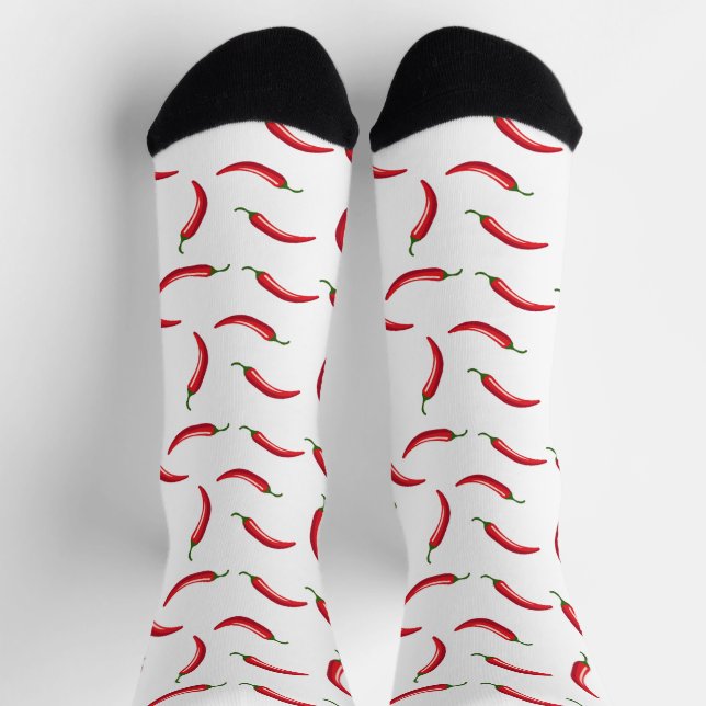 Chilipeppar Socken (Oben)