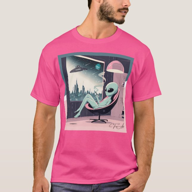 Chill Alien T-Shirt (Vorderseite)