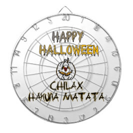 Chill and Relax Happy Halloween Collection Dartscheibe