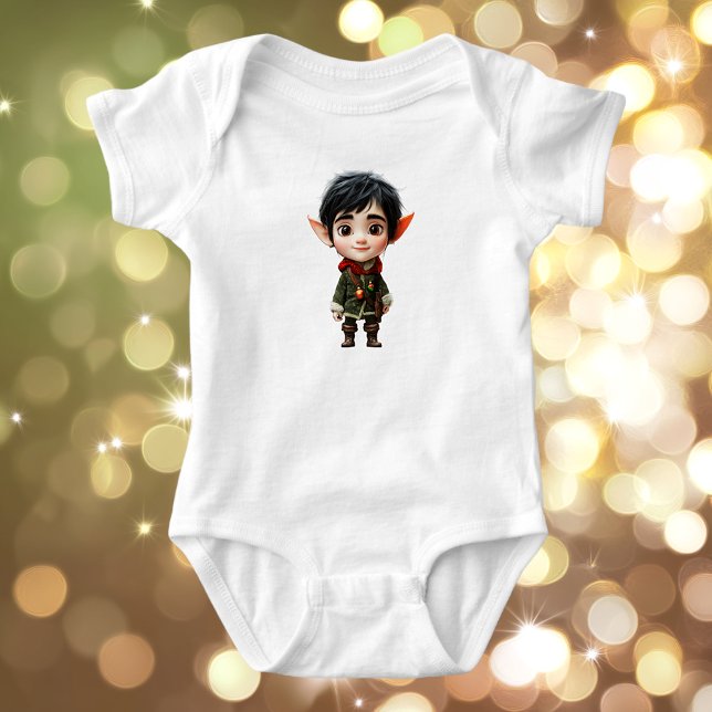 Chill Boy Christmas Elf Baby Bodysuit Strampler (Von Creator hochgeladen)