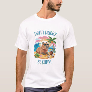 Chill Capybara Beach Vibes - Beeil dich nicht, Cap T-Shirt