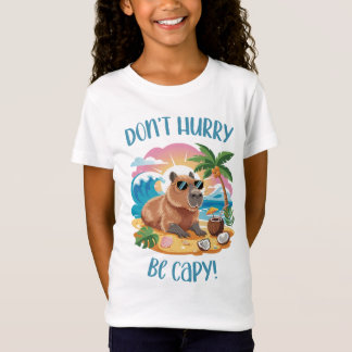 Chill Capybara Beach Vibes - Beeil dich nicht, Cap T-Shirt
