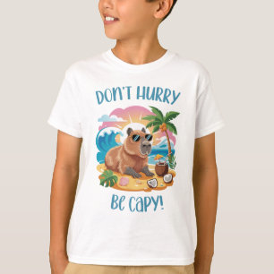 Chill Capybara Beach Vibes - Beeil dich nicht, Cap T-Shirt
