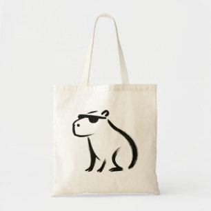 Chill Capybara - Farbpinsel Design Tasche