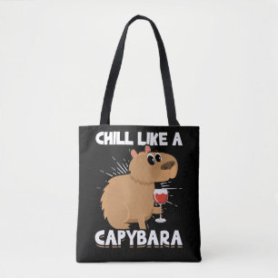 Chill Capybara Süße Tier Lover Tasche