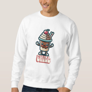 Chill Chocolate Milkshake Pub Sweatshirt